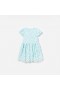 Kids Blue Bow Lace Dress | Self Portrait