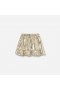 Kids Gold Metallic Frill Skirt | Self Portrait