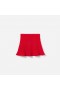 Kids Red Ribbed Knit Skirt | Self Portrait