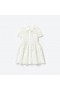 Kids White Cotton Lace Collar Mini Dress | Self Portrait