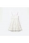 Kids White Cotton Lace Mini Dress | Self Portrait