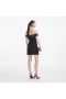 Women Black Crepe Bow Mini Dress | Self Portrait Dresses