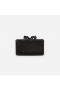 Women Black Crystal Box Clutch | Self Portrait Handbags