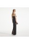 Women Black Jersey Rhinestone Maxi Dress | Self Portrait Dresses