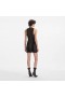 Women Black Lace Crystal Detail Mini Dress | Self Portrait Dresses