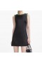 Women Black Satin Mini Dress | Self Portrait Dresses