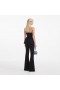 Women Black Stretch Crepe Jumpsuit | Self Portrait Jumpsuits