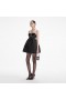 Women Black Taffetta Diamante Mini Dress | Self Portrait Dresses