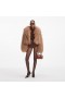 Women Brown Shearling Jacket | Self Portrait Outerwear