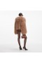 Women Brown Shearling Jacket | Self Portrait Outerwear