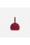 Women Burgundy Rhinestone Top Handle Micro Bag Red | Self Portrait Handbags