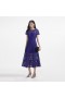 Women Cobalt Lace Midi Dress | Self Portrait Dresses