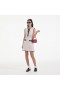 Women Cream Crochet Contrast Trim Mini Dress | Self Portrait Dresses