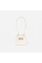 Women Cream Leather Square Shoulder Bag | Self Portrait Handbags