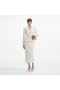 Women Cream Linen Tailored Midi Dress | Self Portrait Dresses