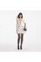 Women Cream Lurex Knit Mini Dress | Self Portrait Dresses