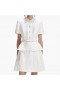 Women Cream Taffeta Diamante Mini Dress | Self Portrait Dresses