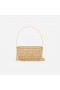 Women Gold Crystal Baguette Bag | Self Portrait Handbags