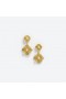 Women Gold Encrusted Tiered Earrings | Self Portrait Jewellery