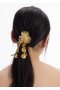 Women Gold Floral Hairclip | Self Portrait Jewellery