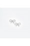 Women Mini Bow Crystal Earrings | Self Portrait Jewellery
