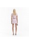 Women Pink Boucle Checked Mini Dress | Self Portrait Dresses