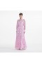 Women Pink Cotton Lace Maxi Dress | Self Portrait Dresses