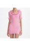 Women Pink Ruffle Knit Mini Dress | Self Portrait Dresses