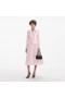 Women Pink Tailored Taffeta Midi Dress Pink | Self Portrait Dresses