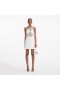 Women White Crepe Halterneck Mini Dress | Self Portrait Dresses