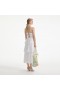 Women White Tie Back Midi Dress | Self Portrait Dresses