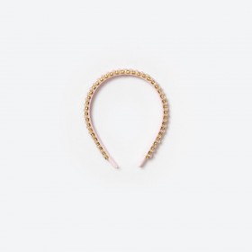 Kids Pink Beaded Headband | Self Portrait