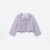 Kids Lilac Boucle Jacket | Self Portrait