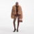 Women Brown Shearling Jacket | Self Portrait Outerwear