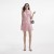 Women Pink Boucle Tailored Mini Dress Pink | Self Portrait Dresses