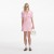 Women Pink Textured Knit Mini Dress | Self Portrait Dresses