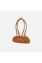  Bolsa de ombro curva de camurça marrom feminina | Bolsas Self Portrait