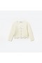  Cardigan in maglia color crema per bambini | Autoritratto