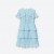 キッズ ブルー シフォン ミディドレス | セルフポートレート