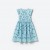 キッズ ブルー レース ミディドレス | セルフポートレート