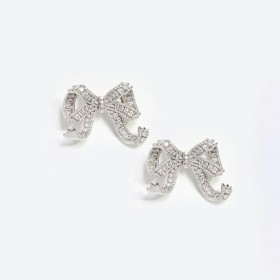  Pendientes de lazo de cristal para mujer | Joyas de autorretrato