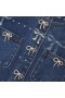 Dames spijkerjack met strikprint | Zelfportret denim
