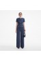  Dames denim jumpsuit met knopen | Zelfportret denim