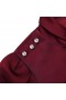  Robe mi-longue en satin bordeaux pour femme | Self Portrait Dresses