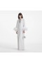  Robe longue blanche à plumes et sequins pour femme | Robes Self Portrait