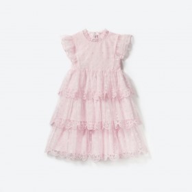  Robe en tulle rose pour enfant | Autoportrait