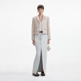  Veste en boucle pastel pour femme | Vêtements d'extérieur Self Portrait