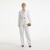 Blazer blanc en lin pour femme | Ensembles Self Portrait