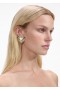  Damen Gold Kristall Herz Ohrringe | Self Portrait Schmuck