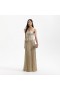 Damen Gold Metallic Maxikleid | Self Portrait Kleider